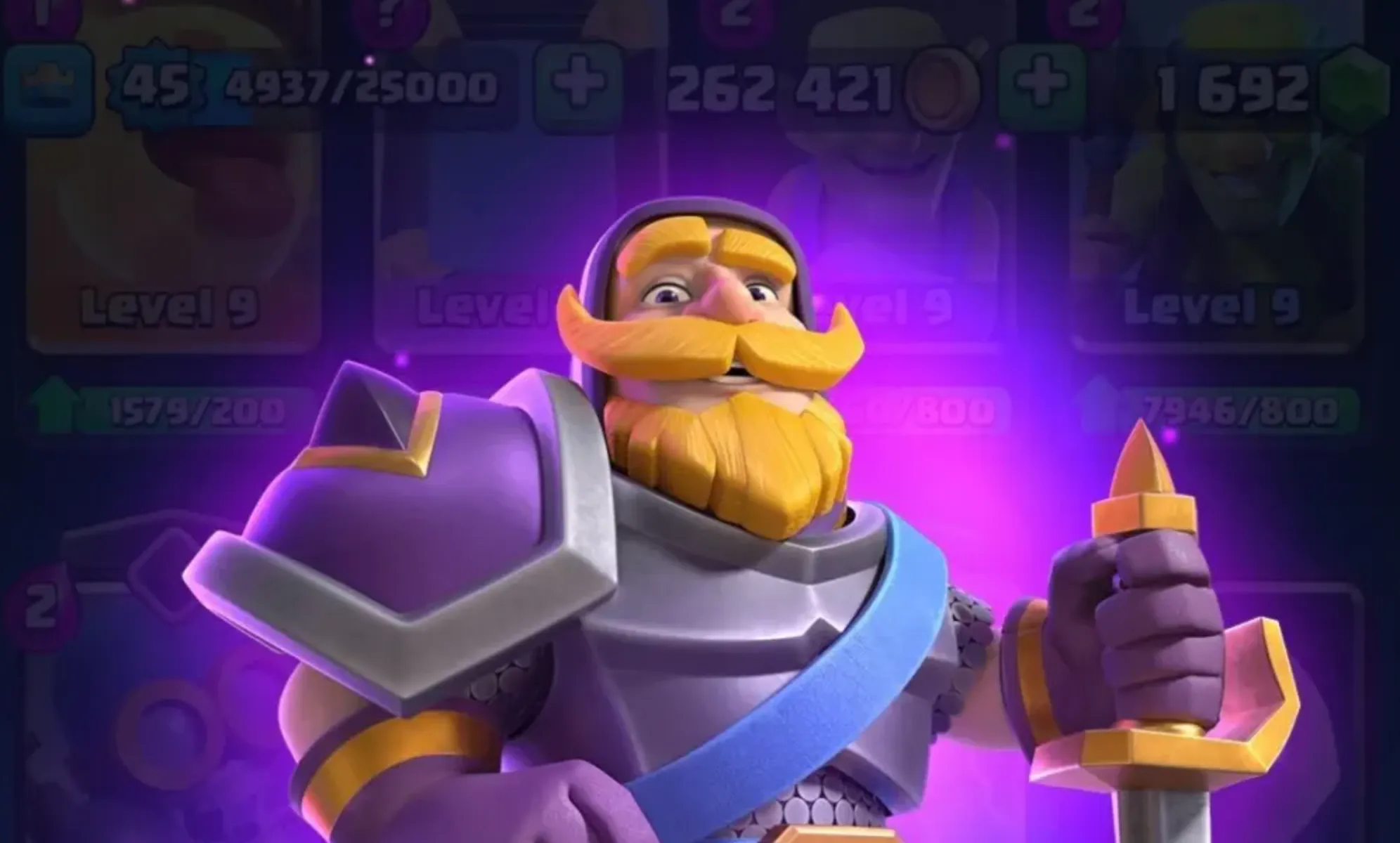 Knight clash royale card